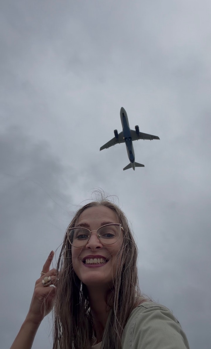 Redaktorka Lenka Filipová na Flight View v Batumi, Gruzínsko